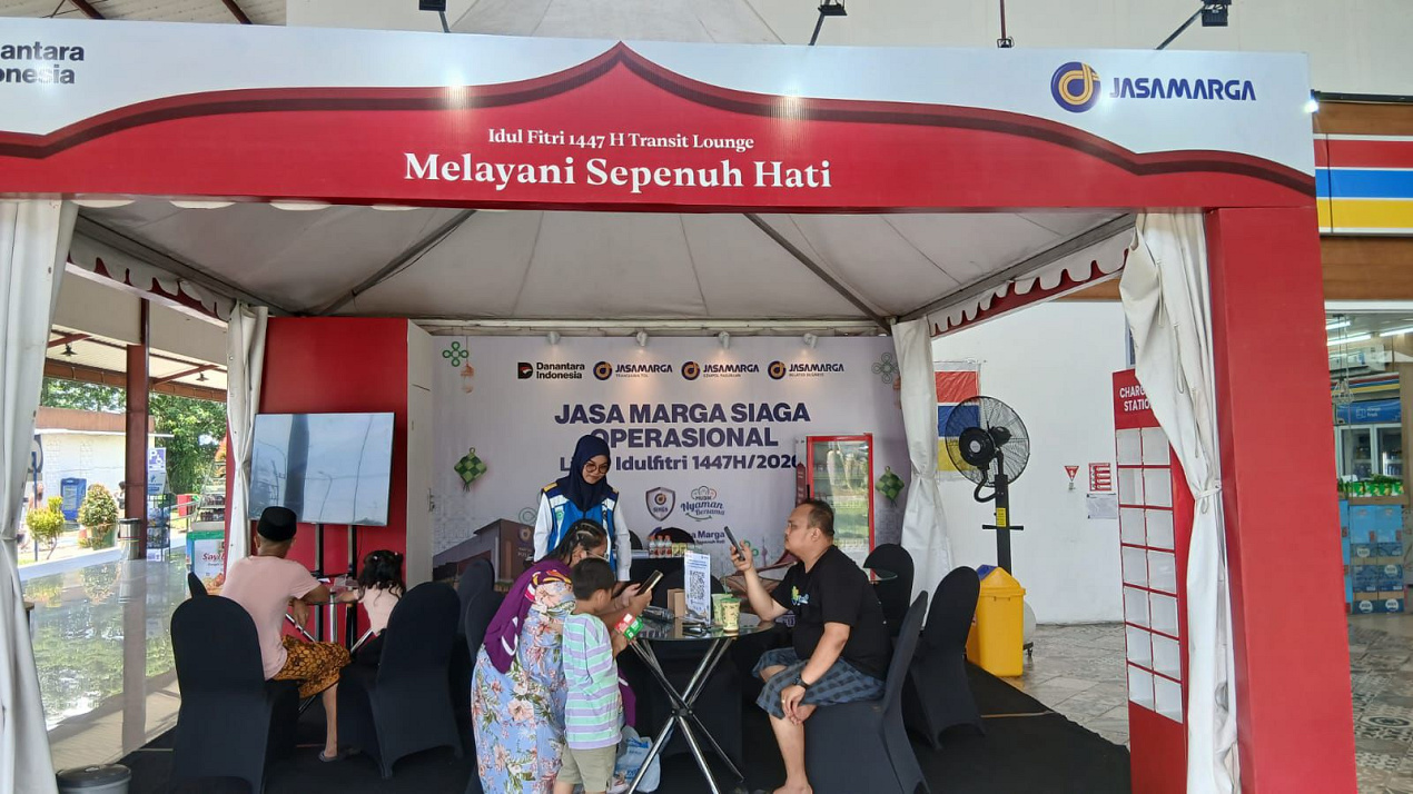 Posko Danantara Hadir pada Arus Balik Idulfitri 1447H/2026 di Sejumlah Rest Area Ruas Tol Trans Jawa