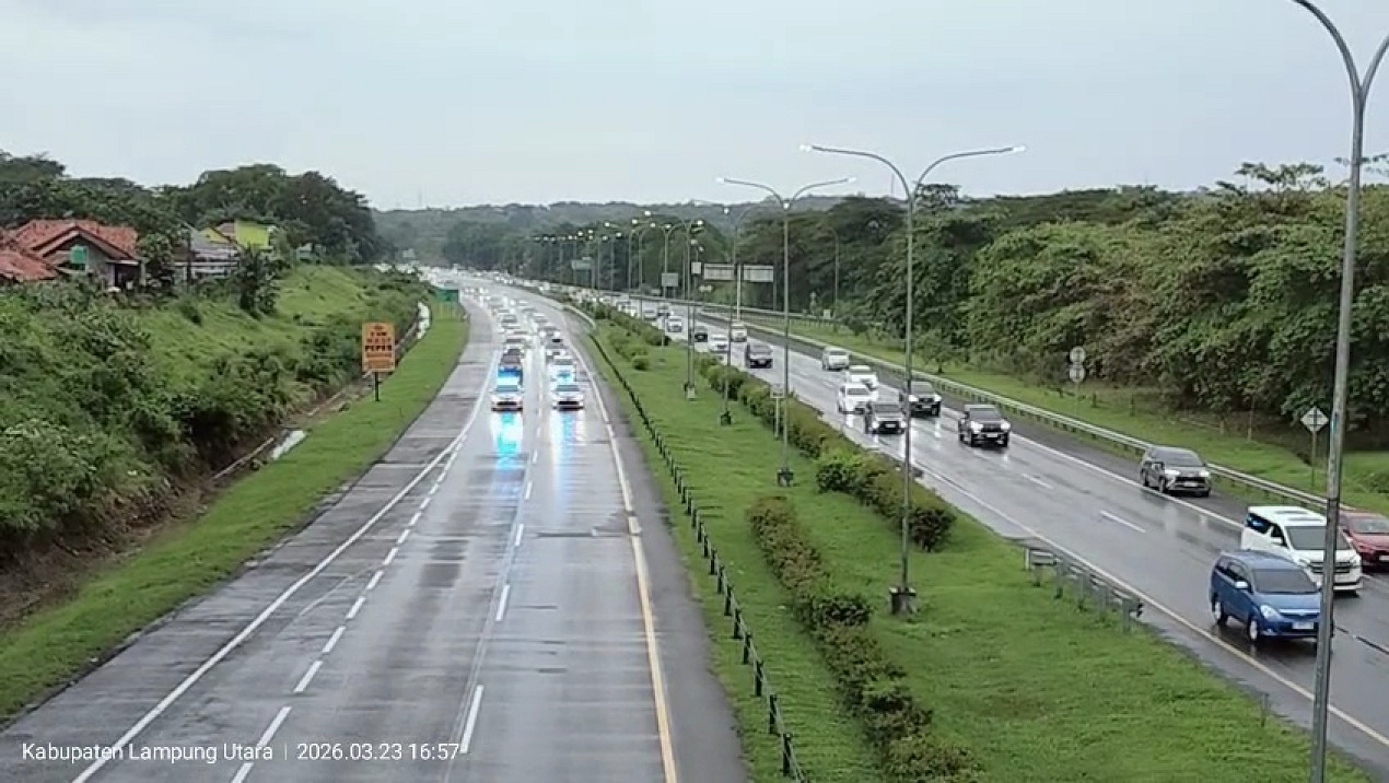 Atas Diskresi Kepolisian, JTT Dukung Pemberlakuan One Way Lokal dari KM 425 Jalan Tol Semarang Seksi A,B,C s.d KM 414 GT Kalikangkung Jalan Tol Batang-Semarang