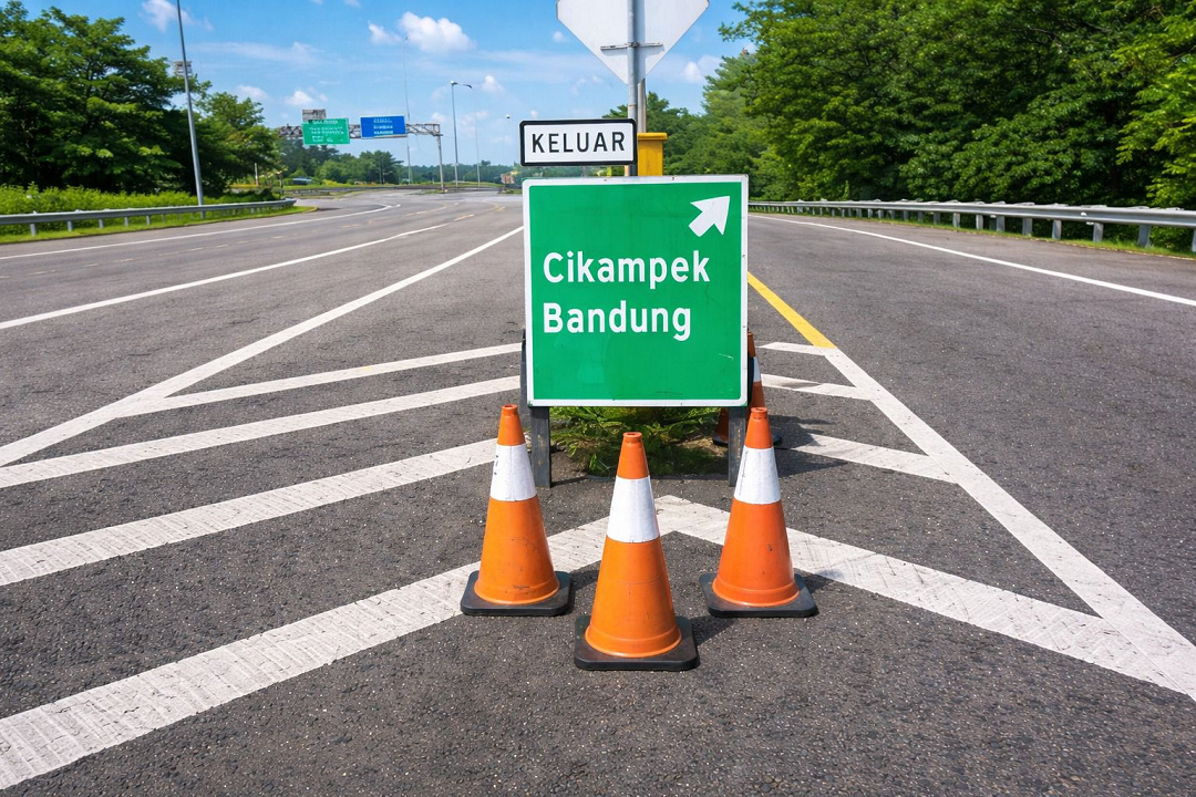 JTT Imbau Pengguna Jalan Tujuan Bandung Dapat Memanfaatkan Akses di KM 72 Selama Pemberlakuan One Way Nasional