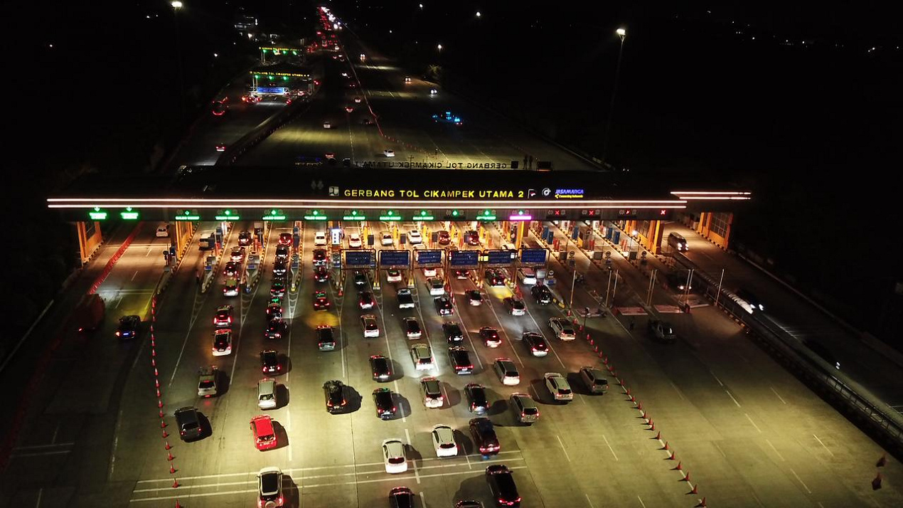 Penyesuaian Rekayasa Lalu Lintas Arus Balik Idulfitri 1447H di Ruas Tol Trans Jawa