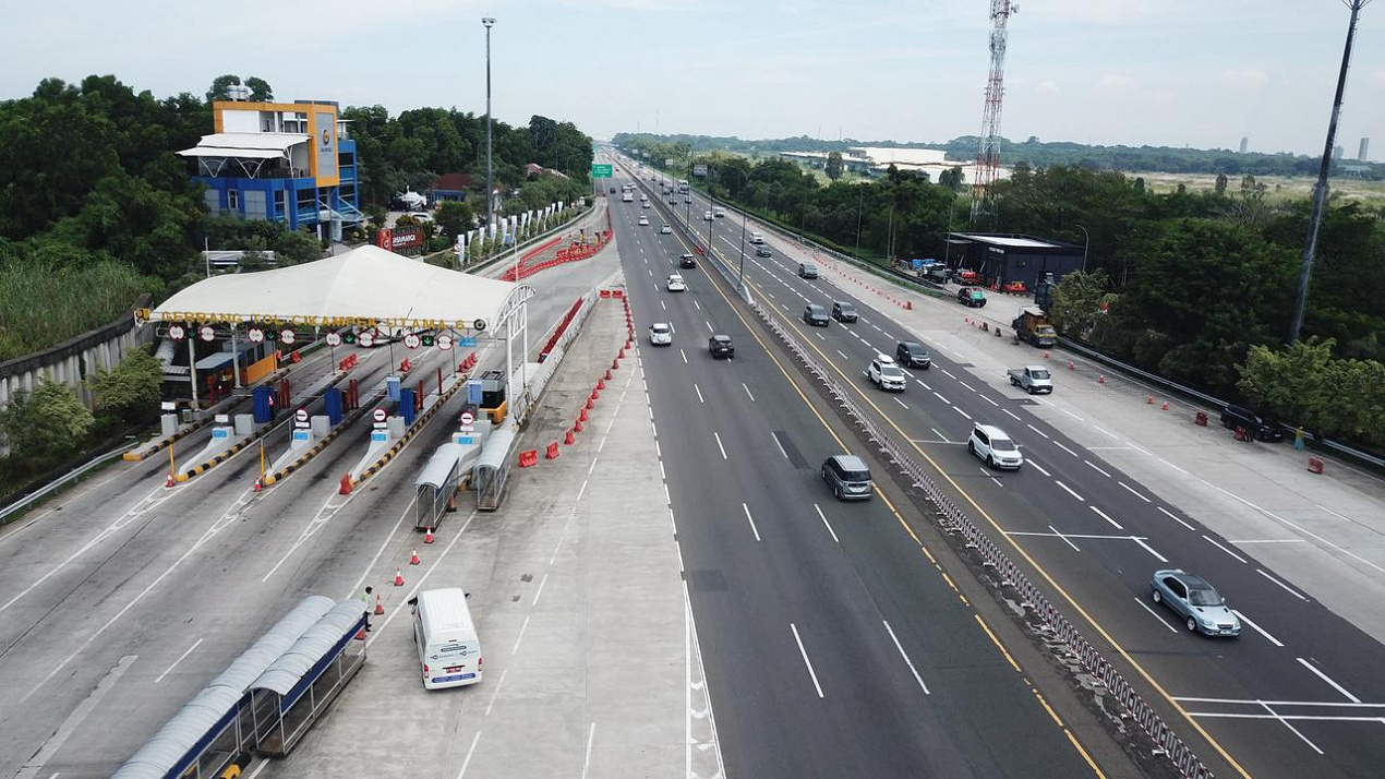 Optimalisasi Gerbang Tol Cikampek Utama, JTT Dukung Pemberlakuan Tahapan One Way Arus Balik