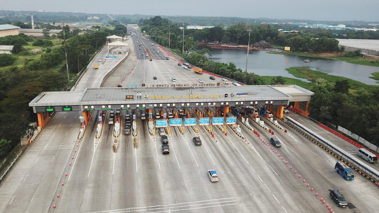 Upayakan Kelancaran Lalu Lintas, JTT Dukung Pemberlakuan Contraflow KM 55 s.d KM 47 Ruas Jakarta–Cikampek