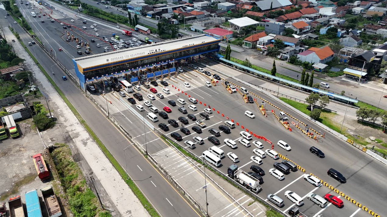 Lalu Lintas Normal, Contraflow KM 55 s.d KM 47 Arah Jakarta Dihentikan