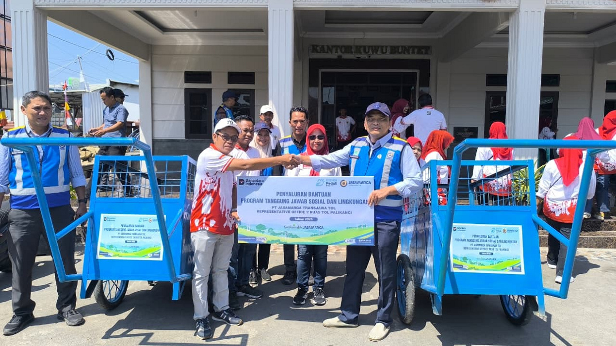 Wujud Kepedulian kepada Masyarakat, Jasamarga Transjawa Tol Salurkan Bantuan Sosial di Cirebon
