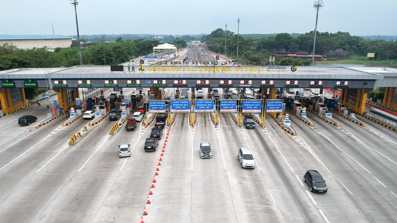 JTT Catat 106 Ribu Kendaraan Masuk dari Wilayah Timur Trans Jawa Hingga H+3 Libur Nataru