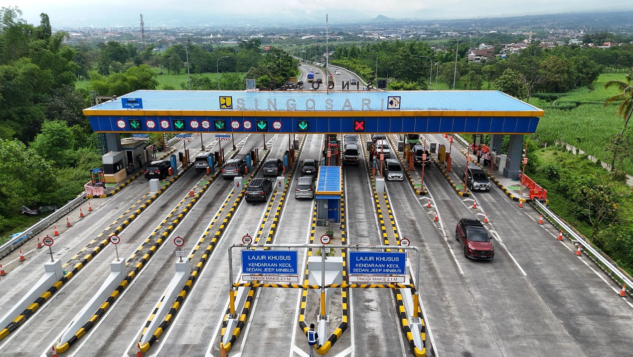 JTT Catat 158 Ribu Kendaraan Masuk dari Wilayah Timur Trans Jawa Jelang Libur Tahun Baru